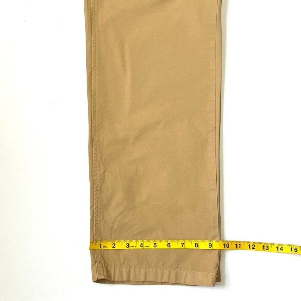 J.Crew Straight Leg Chino Pants Tan Neutral Minimalist Cotton Womens Sz 27 - Picture 10 of 12